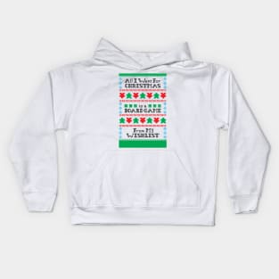 Wishlist Christmas Sweater Kids Hoodie